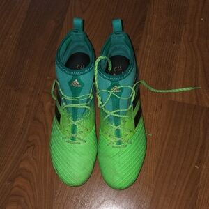 Adidas Men's Green and Teal Athletic Shoes